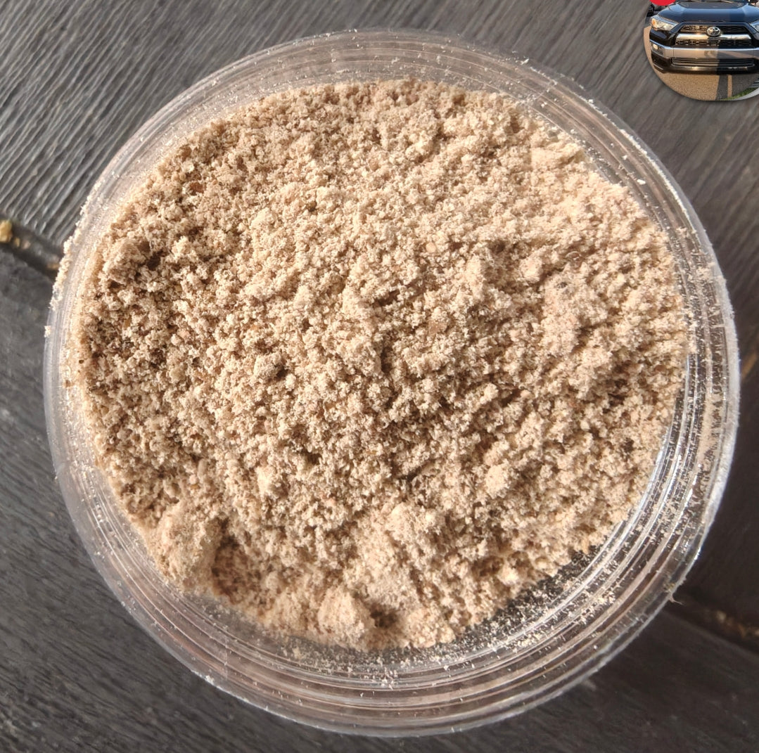 Dried akuamma seed de husked powder 1 oz